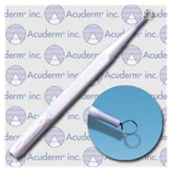 Curette Dermal 4mm 4mm Loop Tip Stainless Steel Disposable 50/Pk